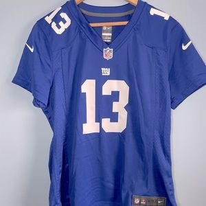 Giants Jersey • Womens NFL Sports Jersey • Large • Beckham Jr. • Like New